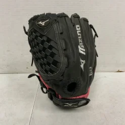 Used Mizuno PROSPECT GPP1107 LH Throw Fastpitch Gloves Black 11