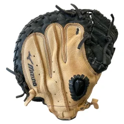 Used Mizuno PROSPECT POWER CLOSE BB/SB Catchers RH Throw Tan 31"