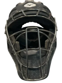 Used Mizuno SAMURAI Catchers Helmet w/Mask None One Size