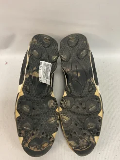Used Mizuno SOFTBALL CLEATS BB/SB Cleats Black Senior 9.5