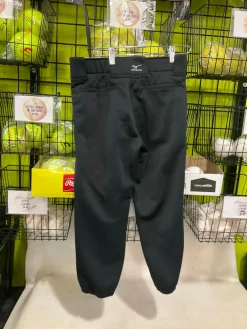 Used Mizuno SOFTBALL PANTS SM BB/SB Pant Womens Black SM