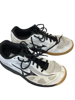 Used Mizuno VB Shoes Adult White Senior 8.5