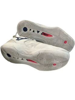 Used Mizuno VB Shoes Adult White Senior 9.5