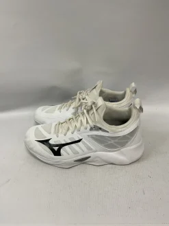 Used Mizuno VB Shoes Adult White Senior 9
