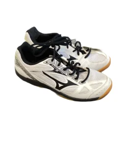 Used Mizuno VB Shoes Adult White Senior 8.5
