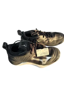 Used Mizuno VB Shoes Adult Black Senior 9