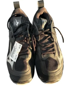 Used Mizuno VB Shoes Adult Black Senior 9