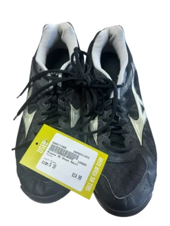Used Mizuno VB Shoes Adult Black Senior 10