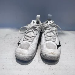 Used Mizuno WAVE MOMENTUM WMNS SZ 8 VB Shoes Adult White Senior 8