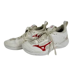 Used Mizuno WAVE MOMENTUM 2 Volleyball Shoes Women's 9.5