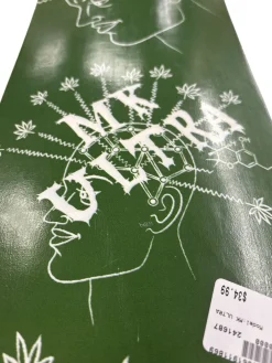 Used MK ULTRA Skateboard Deck Only Red 8