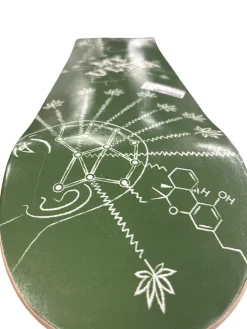 Used MK ULTRA Skateboard Deck Only Red 8