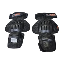Used MOOSE MOTO KNEE PADS Adult Knee Guard Black Senior