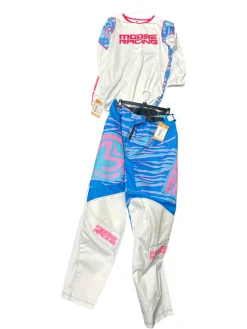 Used MOOSE RACING Adult Bottom White LG