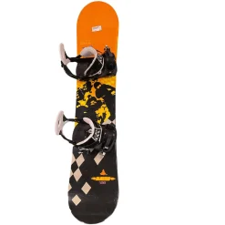 Used Morrow BLASTER Boys Board/Binding Orange 128 cm