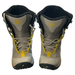 Used Morrow KIDS BOOTS Boys Snowboard Boots Grey Junior 03
