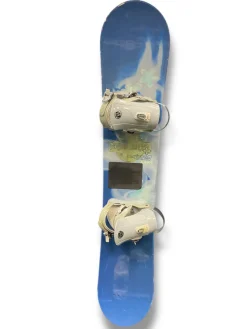 Used Morrow MANTRA W/ LOTUS BINDINGS Womens Board/Bindings Royal Blue 144 cm