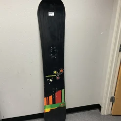Used Morrow RAIL Mens Snowboard Only Black 165 cm