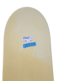 Used Morrow TRAVERSE Womens Snowboard Only Yellow 153 cm