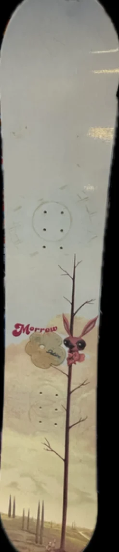 Used Morrow WILDFLOWER Womens Snowboard Only Carolina Blue 138 cm