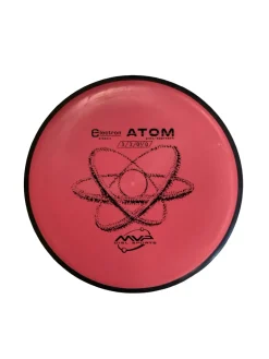 Used MVP ATOM COSMIC ELECTRON Disc Golf Putter Pink 171g