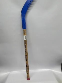 Used Mylec CBJ STICK Hockey Sticks Jr Royal Blue