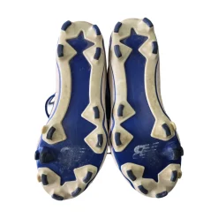 Used New Balance BASEBALL CLEATS BB/SB Cleats Royal Blue Senior 9.5