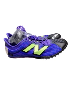 Used New Balance RACING SD100 Track & Field Cleats Adult Navy Blue Senior 8
