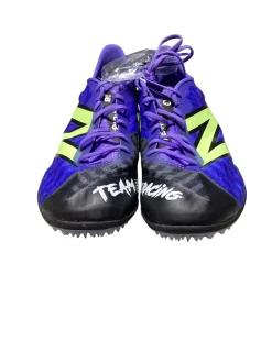 Used New Balance RACING SD100 Track & Field Cleats Adult Navy Blue Senior 8