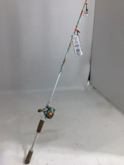 Used NEW PROFISHIENCY KRAZY BAITCAST COMBO Rod and Reel Combo