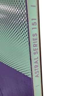 Used Nidecker Astral Womens Snowboard 151cm with Nidecker Supermatic Bindings (Black, Size Medium)