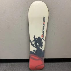 Used Nidecker GROM Boys Snowboard Only Red And Grey 110 cm