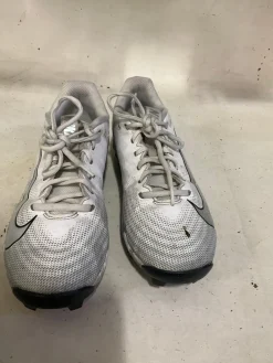 Used Nike Adult FB Cleats White Senior 7