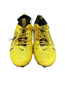 Used Nike Adult FB Cleats Yellow Senior 12