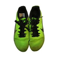 Used Nike AH1020-302 Track & Field Cleats Jr Neon Green Junior 03.5