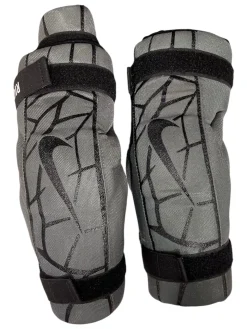 Used Nike ARM PADS Lacrosse Arm Pads/Guards Grey LG