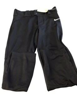 Used Nike BASEBALL PANTS BB/SB Pant Mens Black LG