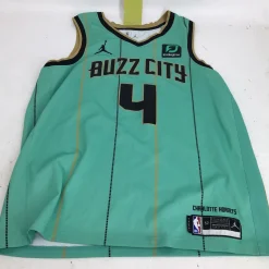 Used Nike CHARLOTTE HORNETS GRAHAM 4 MENS XL Sleeveless Spirit Wear M XL