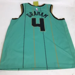 Used Nike CHARLOTTE HORNETS GRAHAM 4 MENS XL Sleeveless Spirit Wear M XL
