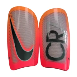 Used Nike CR7 Soccer Shin Guards Adult Orange XL