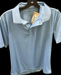 Used Nike DRI-FIT S.S. Golf Shirt M Royal Blue SM