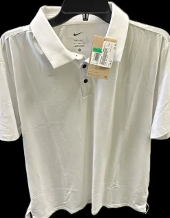 Used Nike DRI-FIT S.S. Golf Shirt M White XL