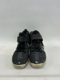 Used Nike FAST FLEX TROUT HIGH TOP BB/SB Cleats Black Senior 10