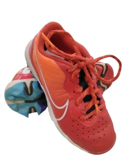 Used Nike FASTFLEX BB/SB Cleats Red Youth 11.0