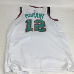 Used Nike GRIZZLIES 12 MORANT SR 2XL JERSEY Sleeveless Spirit Wear M 2X