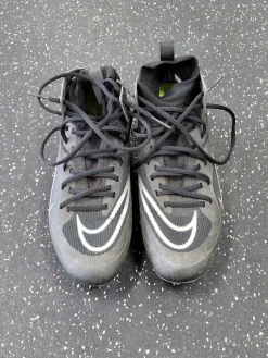 Used Nike Hurache LAX Cleats Mens Black Senior 8.5