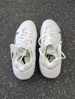 Used Nike LAX Cleats Mens White Senior 12