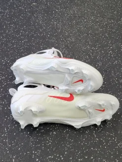 Used Nike LAX Cleats Mens White Senior 12