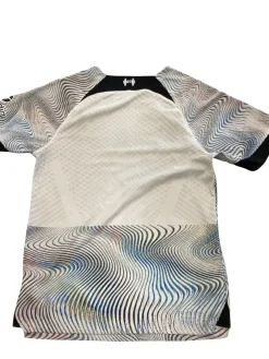 Used Nike LIVERPOOL FC 22/23 AWAY Soccer Top Adt Silver/White/Royal MD