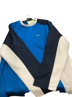 Used Nike LONGSLEEVE SOCCER PRACTICE Soccer Top Adt Royal Blue XL